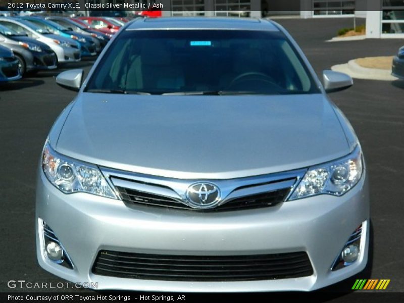 Classic Silver Metallic / Ash 2012 Toyota Camry XLE