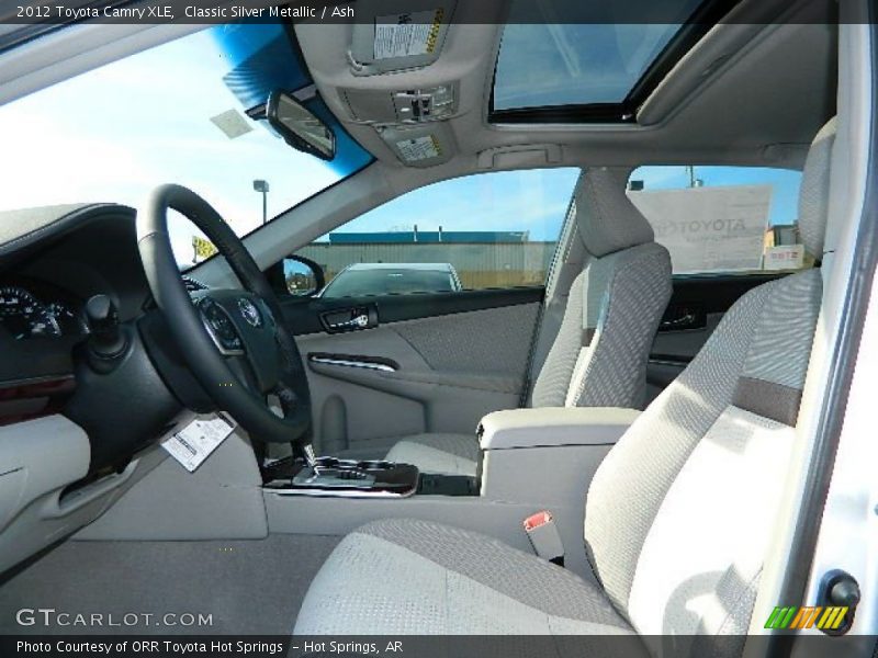 Classic Silver Metallic / Ash 2012 Toyota Camry XLE