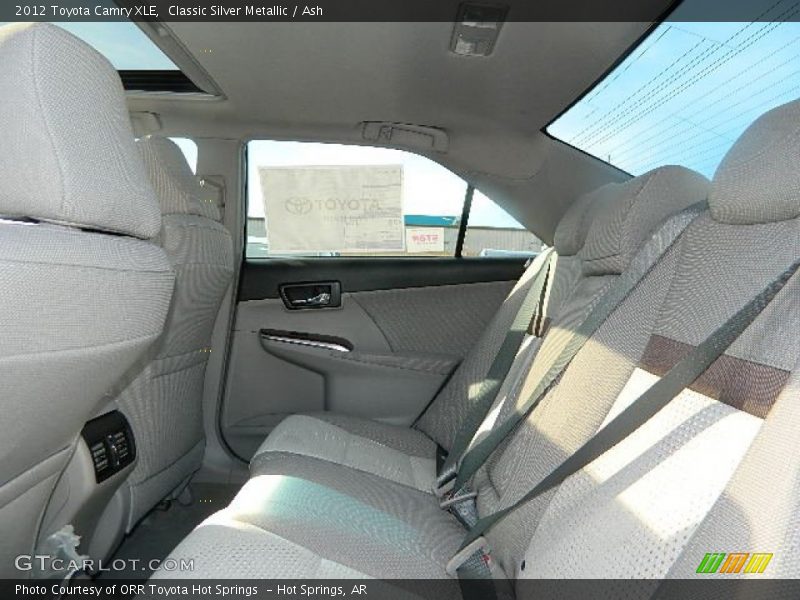 Classic Silver Metallic / Ash 2012 Toyota Camry XLE