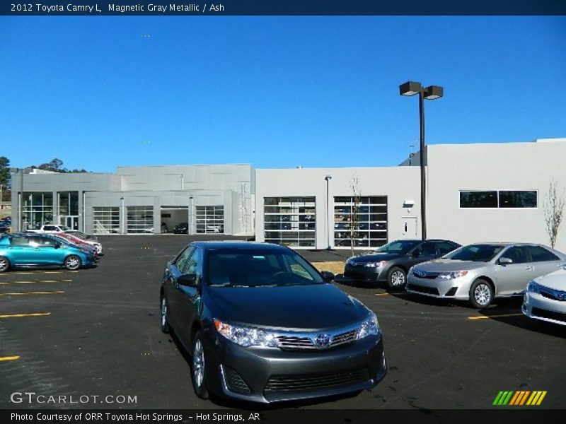 Magnetic Gray Metallic / Ash 2012 Toyota Camry L