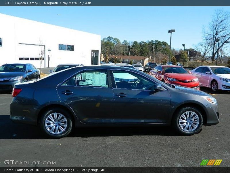 Magnetic Gray Metallic / Ash 2012 Toyota Camry L