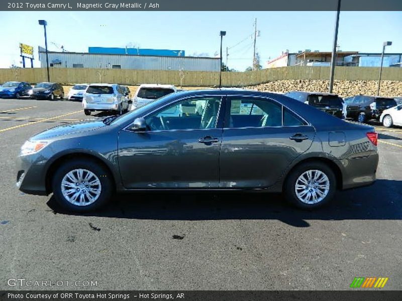 Magnetic Gray Metallic / Ash 2012 Toyota Camry L