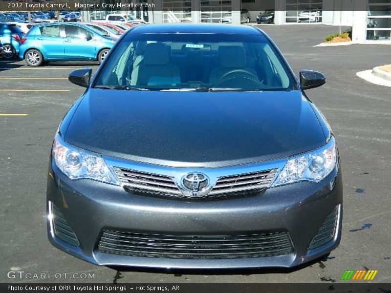 Magnetic Gray Metallic / Ash 2012 Toyota Camry L