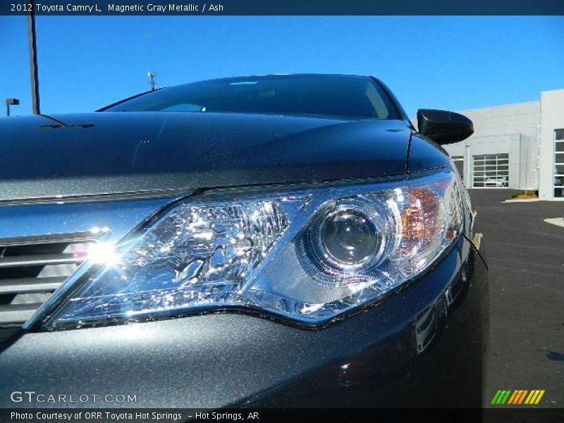 Magnetic Gray Metallic / Ash 2012 Toyota Camry L