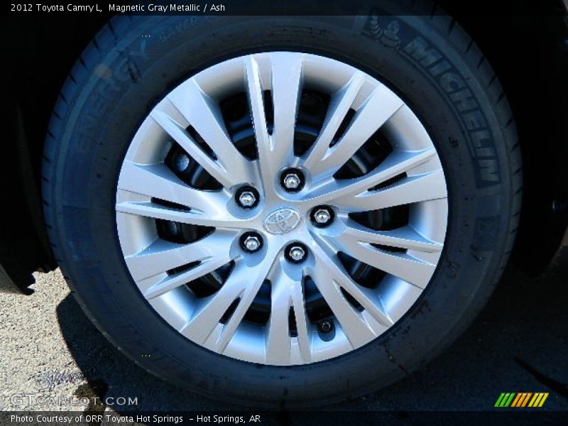 Magnetic Gray Metallic / Ash 2012 Toyota Camry L
