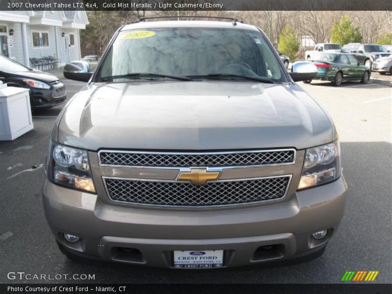 Gold Mist Metallic / Light Cashmere/Ebony 2007 Chevrolet Tahoe LTZ 4x4