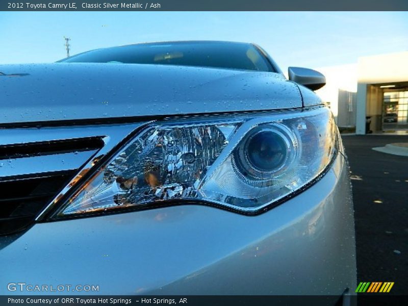 Classic Silver Metallic / Ash 2012 Toyota Camry LE