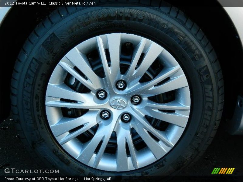 Classic Silver Metallic / Ash 2012 Toyota Camry LE