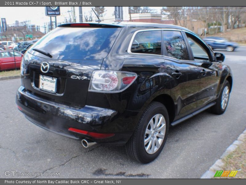 Brilliant Black / Black 2011 Mazda CX-7 i Sport