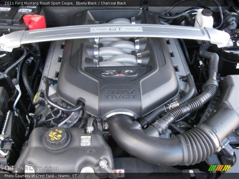  2011 Mustang Roush Sport Coupe Engine - 5.0 Liter DOHC 32-Valve TiVCT V8