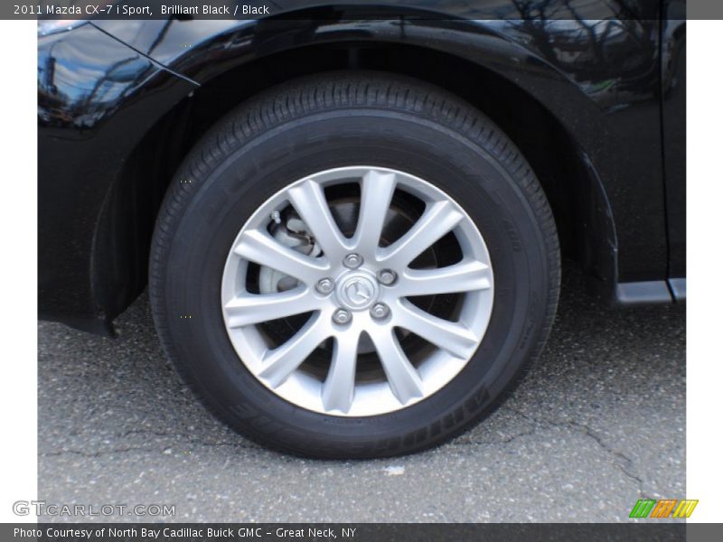Brilliant Black / Black 2011 Mazda CX-7 i Sport