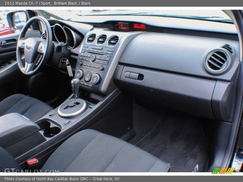 Brilliant Black / Black 2011 Mazda CX-7 i Sport