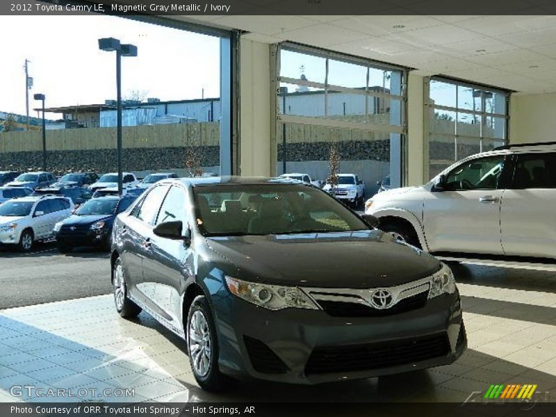 Magnetic Gray Metallic / Ivory 2012 Toyota Camry LE