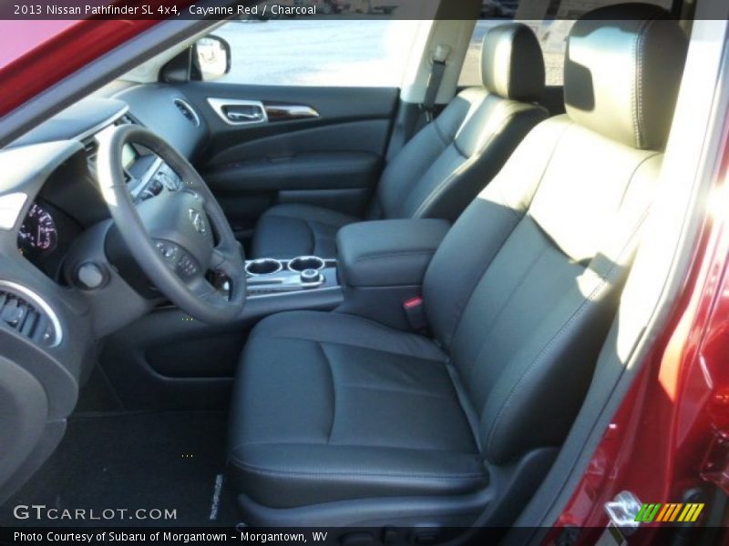 Cayenne Red / Charcoal 2013 Nissan Pathfinder SL 4x4