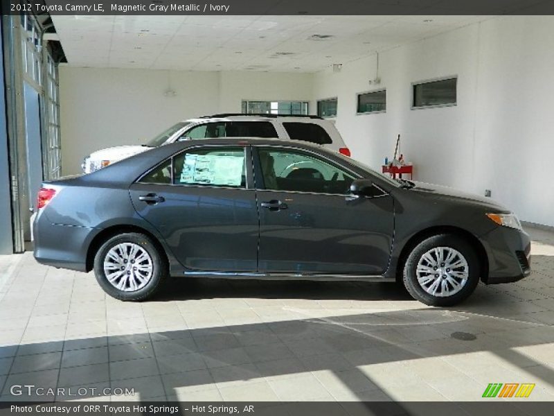 Magnetic Gray Metallic / Ivory 2012 Toyota Camry LE