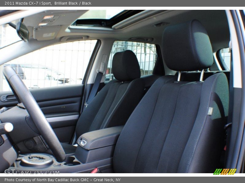 Brilliant Black / Black 2011 Mazda CX-7 i Sport