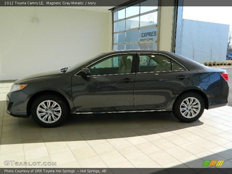 Magnetic Gray Metallic / Ivory 2012 Toyota Camry LE