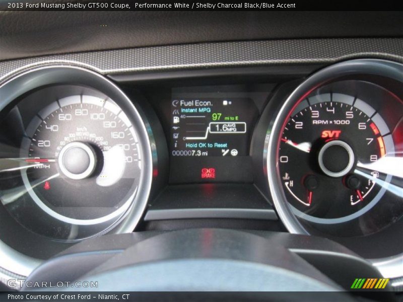  2013 Mustang Shelby GT500 Coupe Shelby GT500 Coupe Gauges