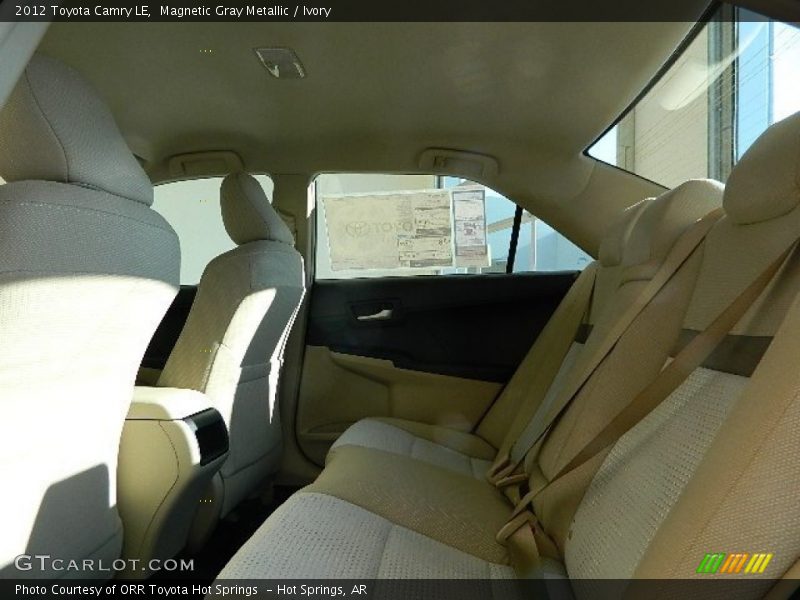 Magnetic Gray Metallic / Ivory 2012 Toyota Camry LE