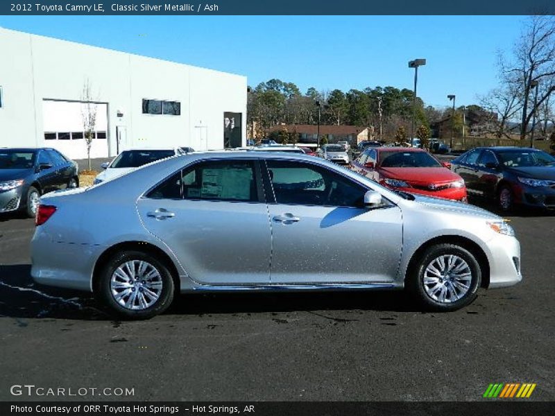 Classic Silver Metallic / Ash 2012 Toyota Camry LE