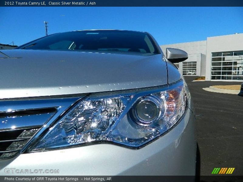 Classic Silver Metallic / Ash 2012 Toyota Camry LE