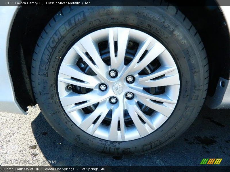 Classic Silver Metallic / Ash 2012 Toyota Camry LE