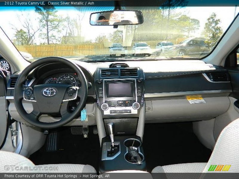 Classic Silver Metallic / Ash 2012 Toyota Camry LE