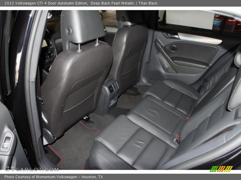 Deep Black Pearl Metallic / Titan Black 2013 Volkswagen GTI 4 Door Autobahn Edition