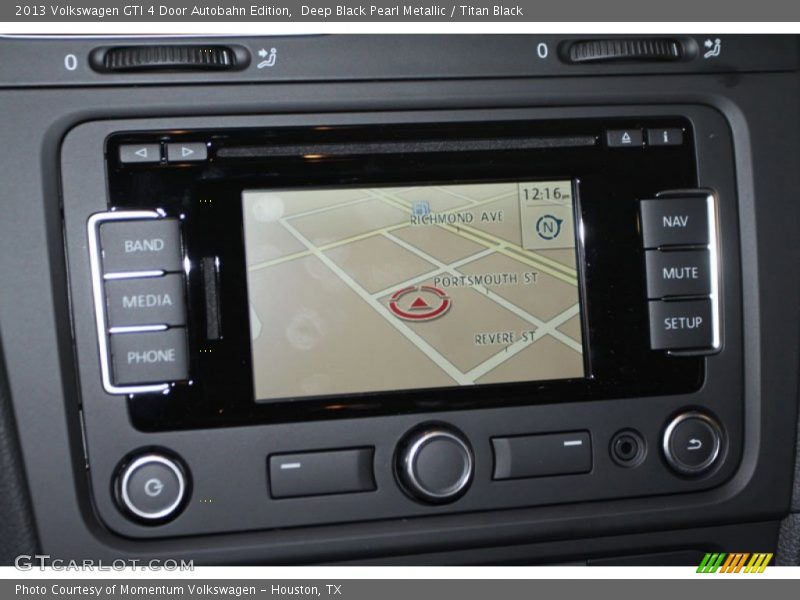 Navigation of 2013 GTI 4 Door Autobahn Edition