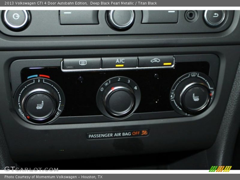 Controls of 2013 GTI 4 Door Autobahn Edition