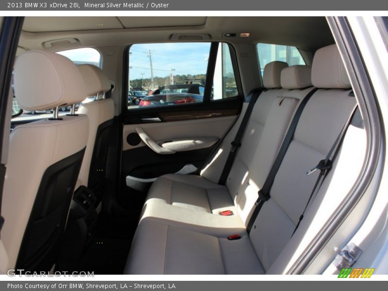 Mineral Silver Metallic / Oyster 2013 BMW X3 xDrive 28i
