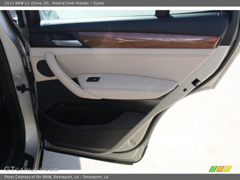 Mineral Silver Metallic / Oyster 2013 BMW X3 xDrive 28i
