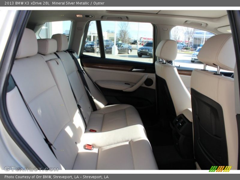 Mineral Silver Metallic / Oyster 2013 BMW X3 xDrive 28i