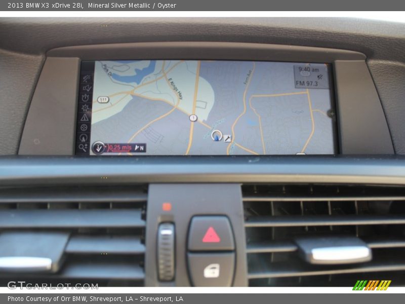 Mineral Silver Metallic / Oyster 2013 BMW X3 xDrive 28i