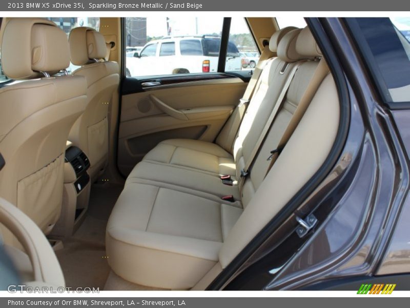 Sparkling Bronze Metallic / Sand Beige 2013 BMW X5 xDrive 35i