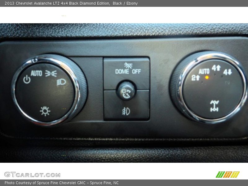 Black / Ebony 2013 Chevrolet Avalanche LTZ 4x4 Black Diamond Edition