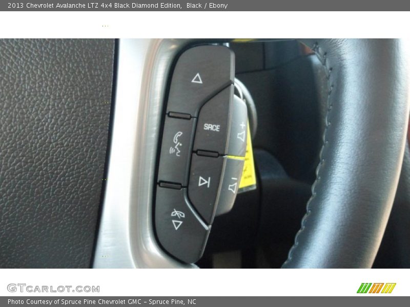 Black / Ebony 2013 Chevrolet Avalanche LTZ 4x4 Black Diamond Edition