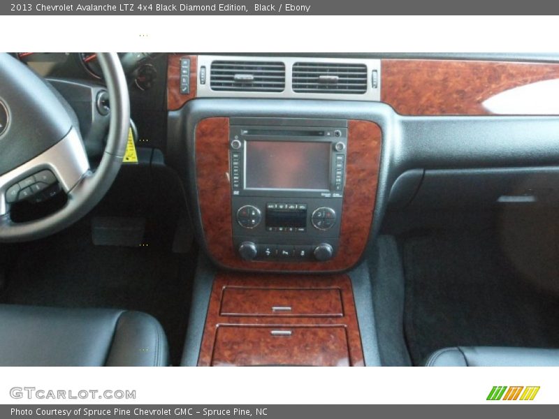 Black / Ebony 2013 Chevrolet Avalanche LTZ 4x4 Black Diamond Edition