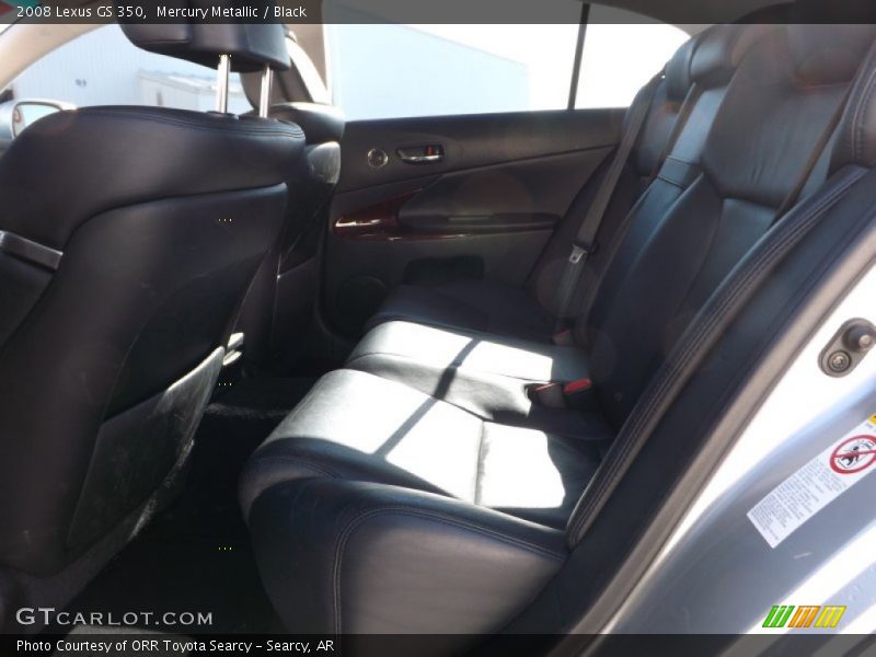 Mercury Metallic / Black 2008 Lexus GS 350