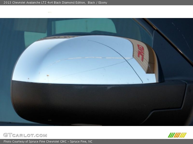 Black / Ebony 2013 Chevrolet Avalanche LTZ 4x4 Black Diamond Edition