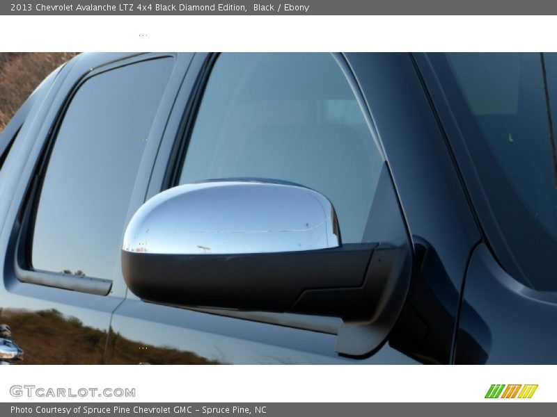 Black / Ebony 2013 Chevrolet Avalanche LTZ 4x4 Black Diamond Edition