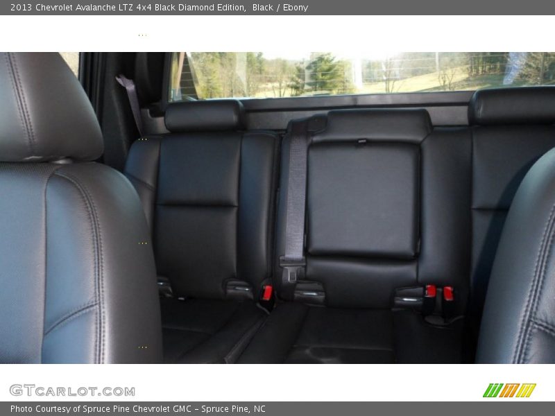 Black / Ebony 2013 Chevrolet Avalanche LTZ 4x4 Black Diamond Edition