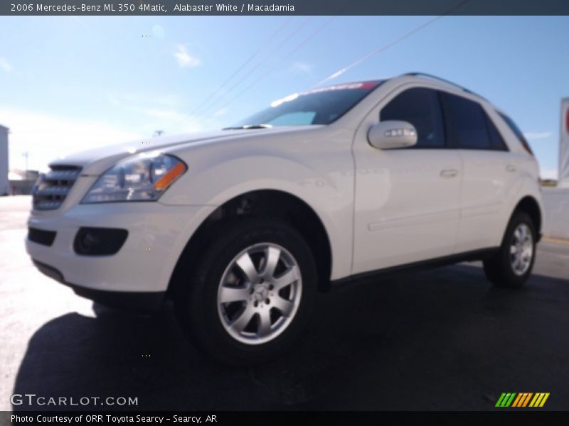 Alabaster White / Macadamia 2006 Mercedes-Benz ML 350 4Matic