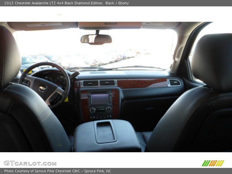 Black / Ebony 2013 Chevrolet Avalanche LTZ 4x4 Black Diamond Edition