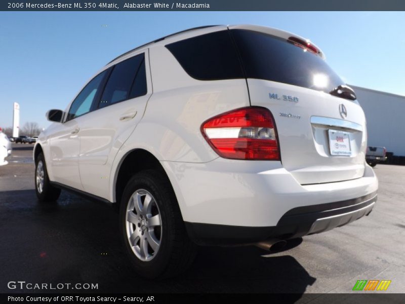 Alabaster White / Macadamia 2006 Mercedes-Benz ML 350 4Matic