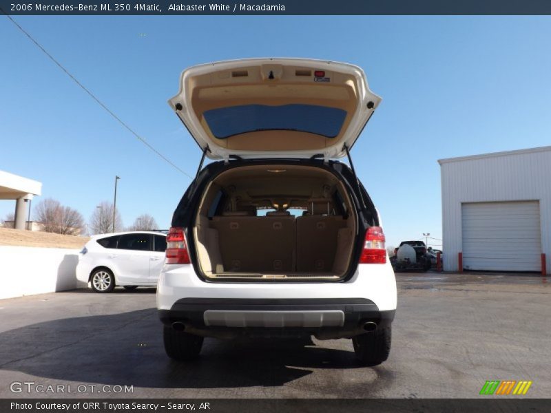 Alabaster White / Macadamia 2006 Mercedes-Benz ML 350 4Matic