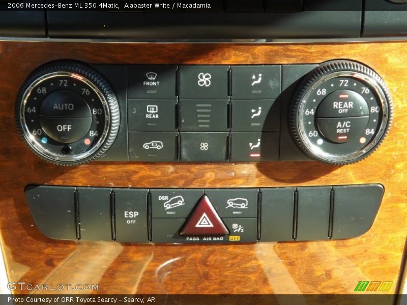 Alabaster White / Macadamia 2006 Mercedes-Benz ML 350 4Matic