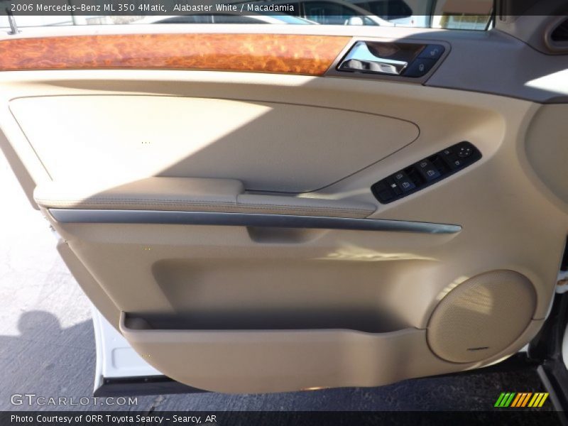 Alabaster White / Macadamia 2006 Mercedes-Benz ML 350 4Matic