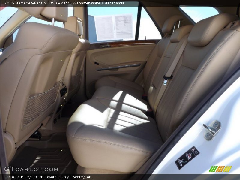 Alabaster White / Macadamia 2006 Mercedes-Benz ML 350 4Matic