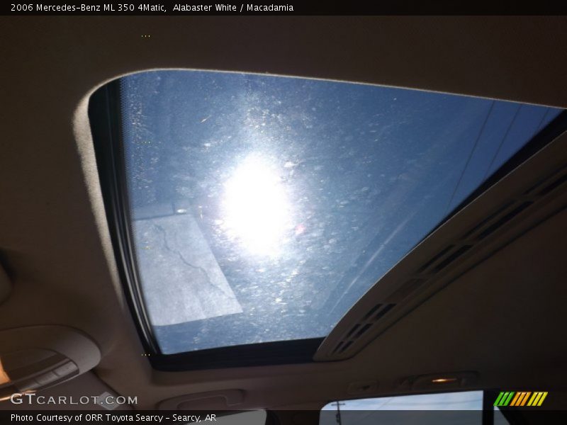 Alabaster White / Macadamia 2006 Mercedes-Benz ML 350 4Matic